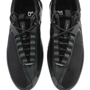 Balmain Men’s B Runner Sneaker BLACK